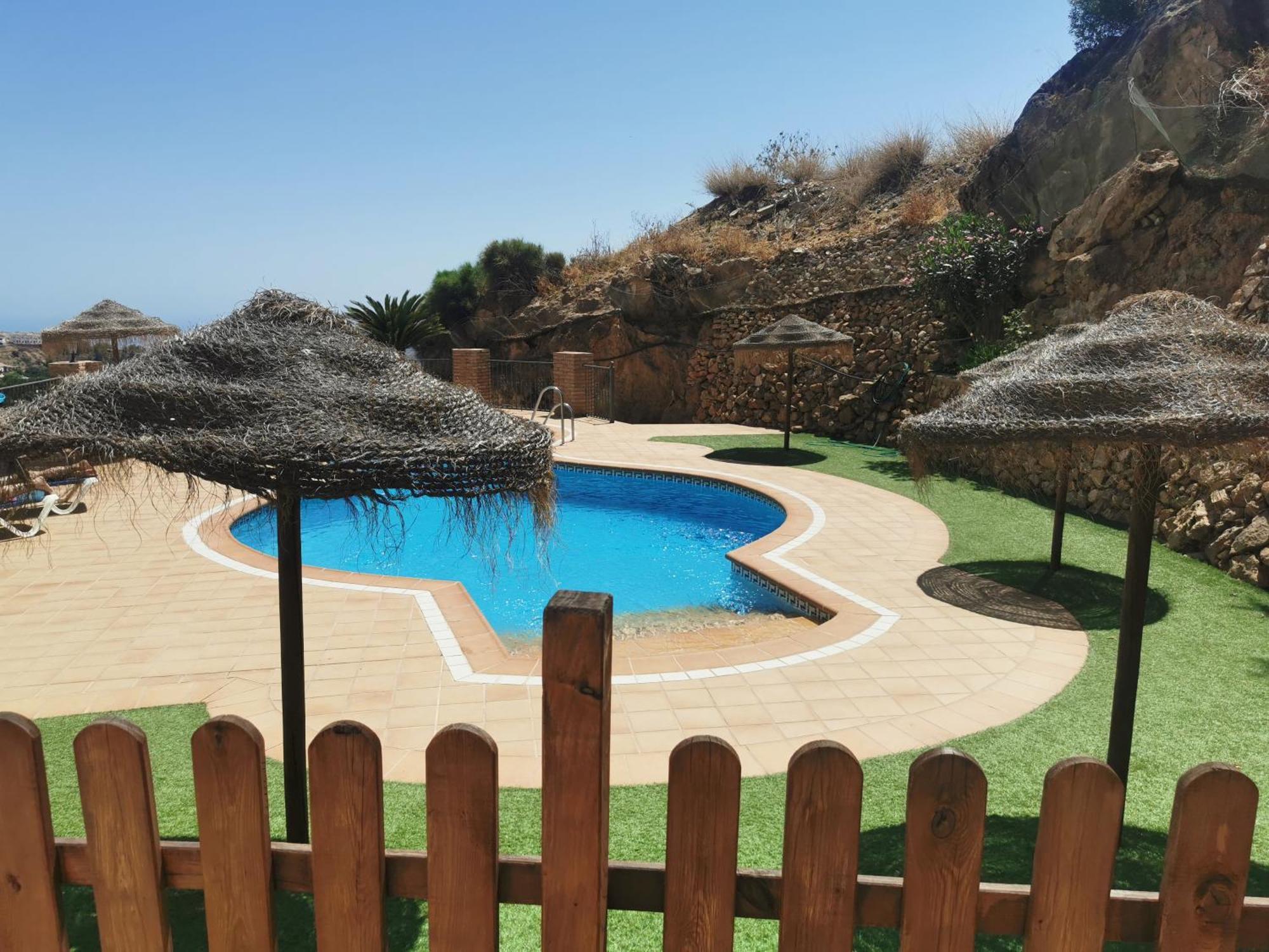 Apartamento Maria Platero Centrico Y Con Las Mejores Vistas Del Casco Antiguo La Montana Y El Mar Mediterraneo Frigiliana Luaran gambar